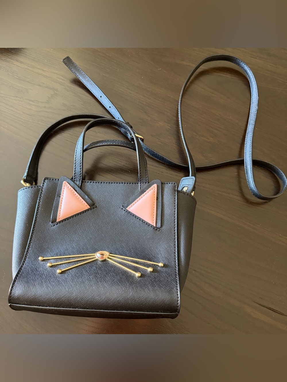Kate Spade Mini Hayden Leather Crossbody Bag with matching wallet